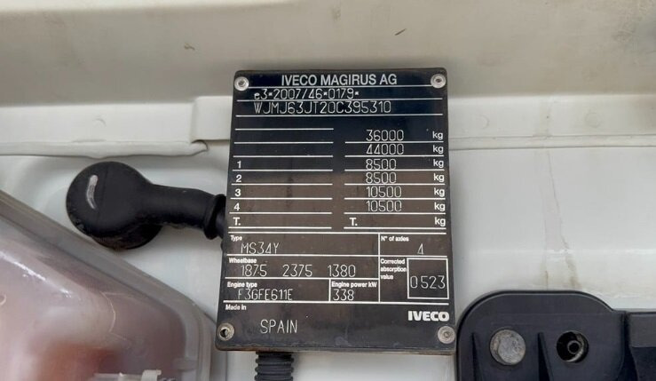 Trakker 460 8x4 - Φορτηγό ανατρεπόμενο: φωτογραφία 5 Trakker 460 8x4 - Φορτηγό ανατρεπόμενο: φωτογραφία 5