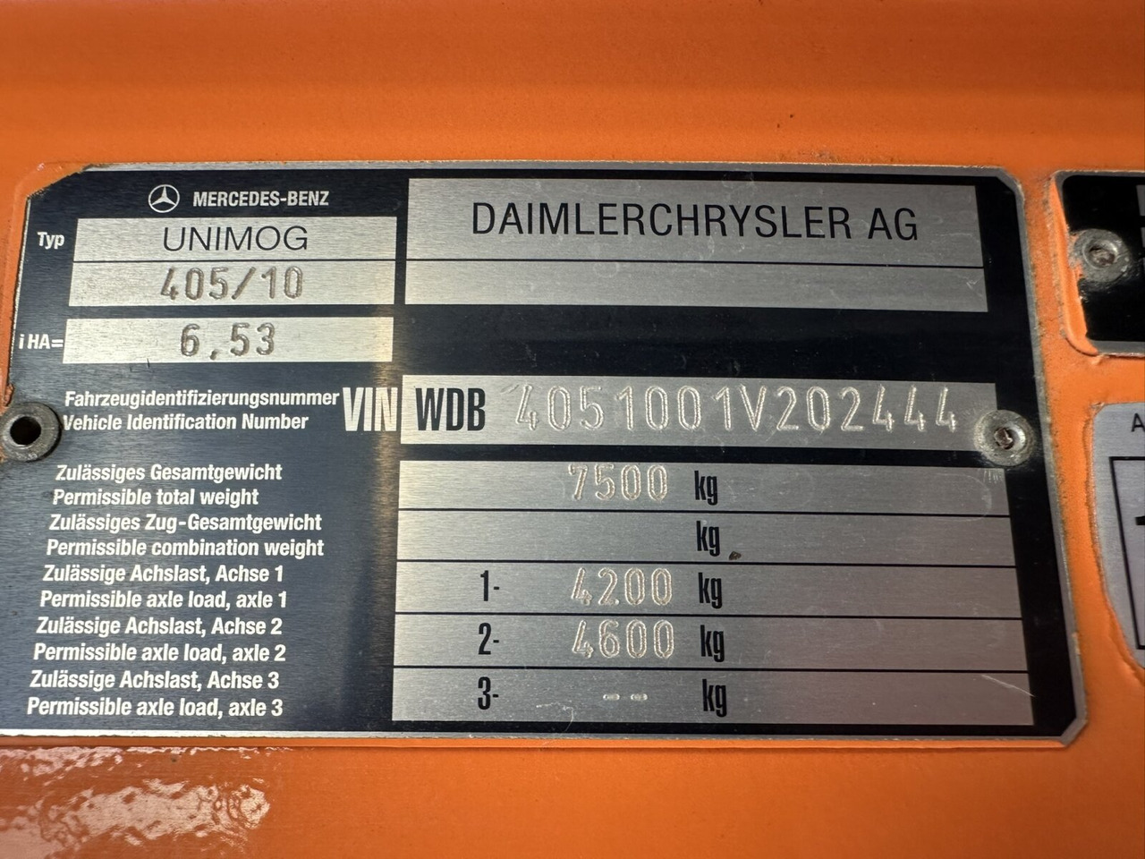 Unimog U300 405/10 4x4 U300 405/10 4x4, Kommunalhydraulik, Frontzapfwelle, Kipper - Ελαφρύ επαγγελματικό: φωτογραφία 5 Unimog U300 405/10 4x4 U300 405/10 4x4, Kommunalhydraulik, Frontzapfwelle, Kipper - Ελαφρύ επαγγελματικό: φωτογραφία 5