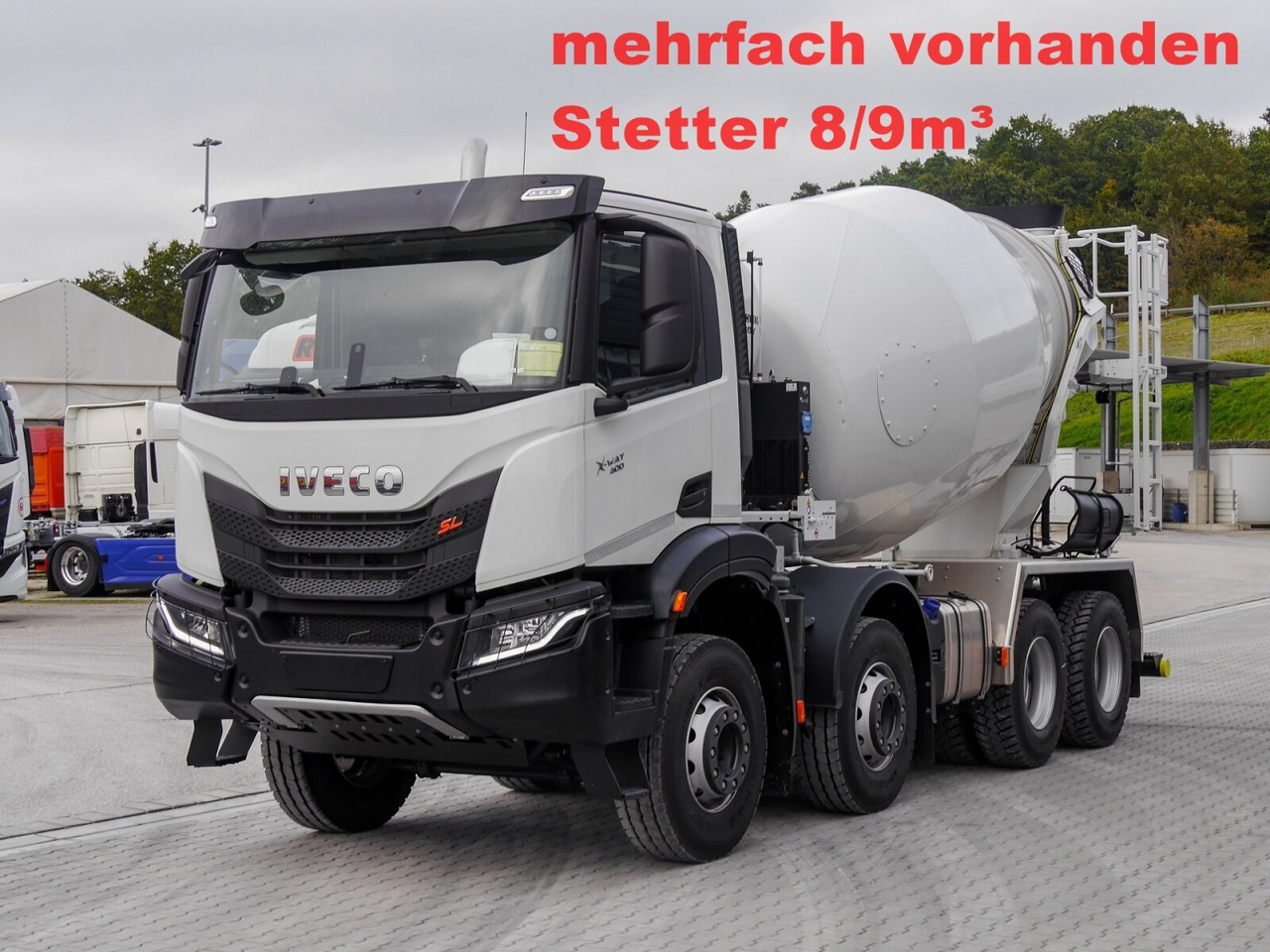 X-Way AD360X40BZ 8x4 X-Way AD360X40BZ 8x4, Stetter Betonmischer ca. 9m³ - Μπετονιέρα φορτηγό: φωτογραφία 1 X-Way AD360X40BZ 8x4 X-Way AD360X40BZ 8x4, Stetter Betonmischer ca. 9m³ - Μπετονιέρα φορτηγό: φωτογραφία 1