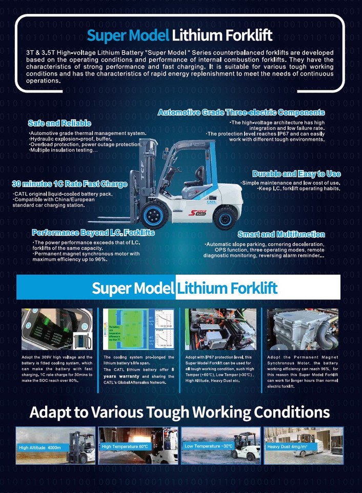 TCF SUPER MODEL POUR CONDITIONS EXTREMES - Ηλεκτροκίνητο περονοφόρο: φωτογραφία 2 TCF SUPER MODEL POUR CONDITIONS EXTREMES - Ηλεκτροκίνητο περονοφόρο: φωτογραφία 2