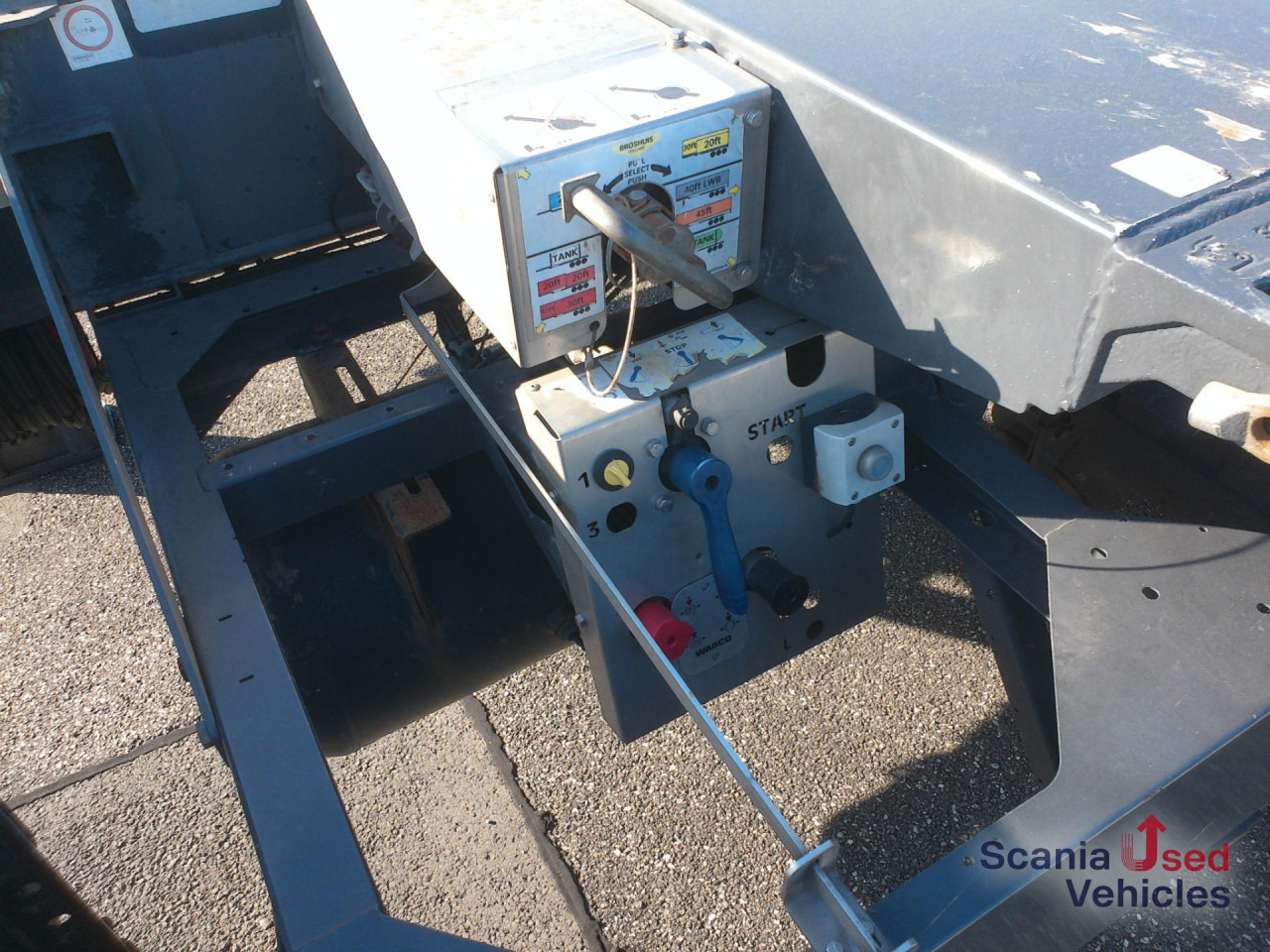 BROSHUIS Container Chassis 20-40-45 Fuss Lift - Επικαθήμενο μεταφοράς εμπορευματοκιβωτίων/ Κινητό αμάξωμα: φωτογραφία 3 BROSHUIS Container Chassis 20-40-45 Fuss Lift - Επικαθήμενο μεταφοράς εμπορευματοκιβωτίων/ Κινητό αμάξωμα: φωτογραφία 3