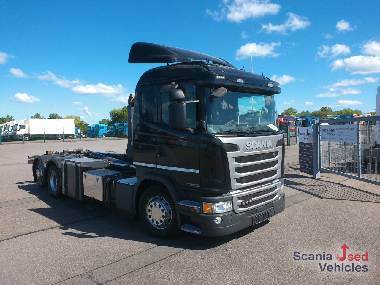 SCANIA G 410 LB6x2*4MNA Meiller RK20.70 - Φορτηγό φόρτωσης γάντζου: φωτογραφία 1 SCANIA G 410 LB6x2*4MNA Meiller RK20.70 - Φορτηγό φόρτωσης γάντζου: φωτογραφία 1