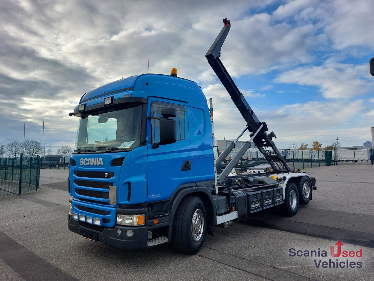 SCANIA G 480 LB6x2*4HNA Meiler RK2070 - Φορτηγό φόρτωσης γάντζου: φωτογραφία 1 SCANIA G 480 LB6x2*4HNA Meiler RK2070 - Φορτηγό φόρτωσης γάντζου: φωτογραφία 1