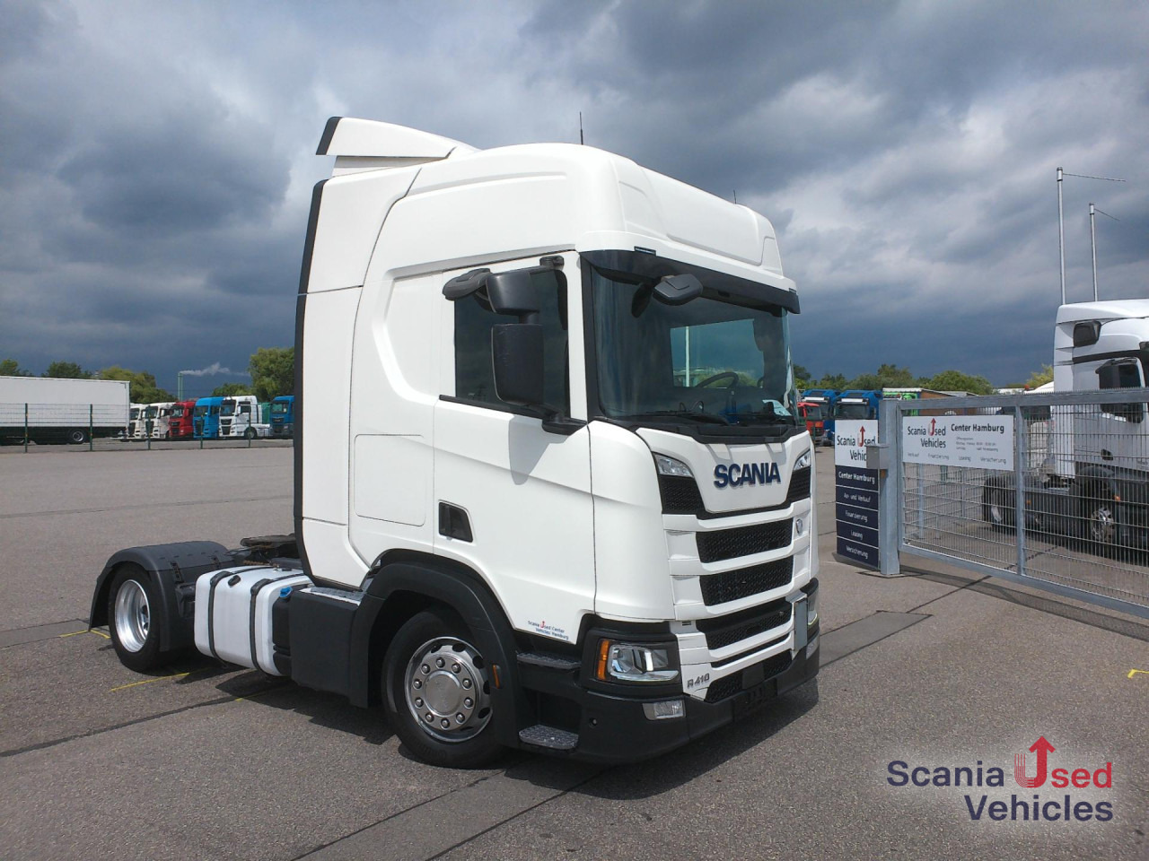 SCANIA R 410 A4x2EB Mega Standklima 2 Tanks TOP - Τράκτορας: φωτογραφία 1 SCANIA R 410 A4x2EB Mega Standklima 2 Tanks TOP - Τράκτορας: φωτογραφία 1