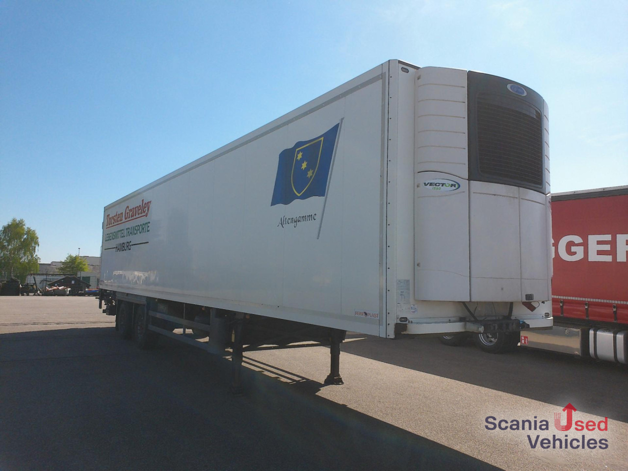 SCHMITZ FD-Aufbau m. Carrier Vector 1550 nur 5516 h - Επικαθήμενο ψυγείο: φωτογραφία 1 SCHMITZ FD-Aufbau m. Carrier Vector 1550 nur 5516 h - Επικαθήμενο ψυγείο: φωτογραφία 1