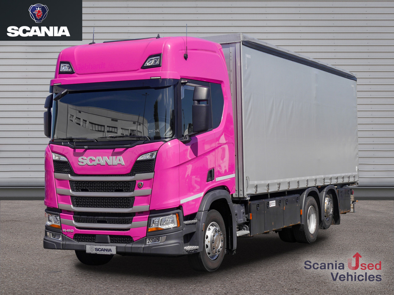 SCANIA R 410 B6x2*4NB - Pritsche / Plane / Hecktüren - - Φορτηγό μουσαμάς: φωτογραφία 1 SCANIA R 410 B6x2*4NB - Pritsche / Plane / Hecktüren - - Φορτηγό μουσαμάς: φωτογραφία 1