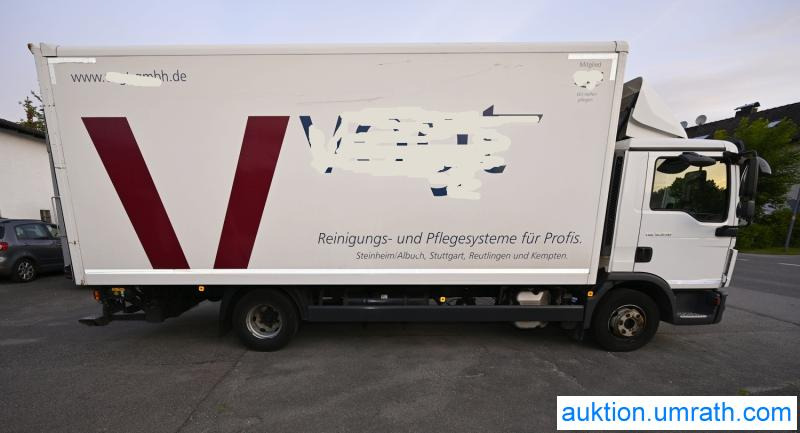 MAN (V181) MAN TGL 12.250 4x2 L/BL Koffer Ladebordwand Klimaautomatik NAVI Luftfederung Automatikgetriebe EURO 6 - Φορτηγό κόφα: φωτογραφία 5 MAN (V181) MAN TGL 12.250 4x2 L/BL Koffer Ladebordwand Klimaautomatik NAVI Luftfederung Automatikgetriebe EURO 6 - Φορτηγό κόφα: φωτογραφία 5