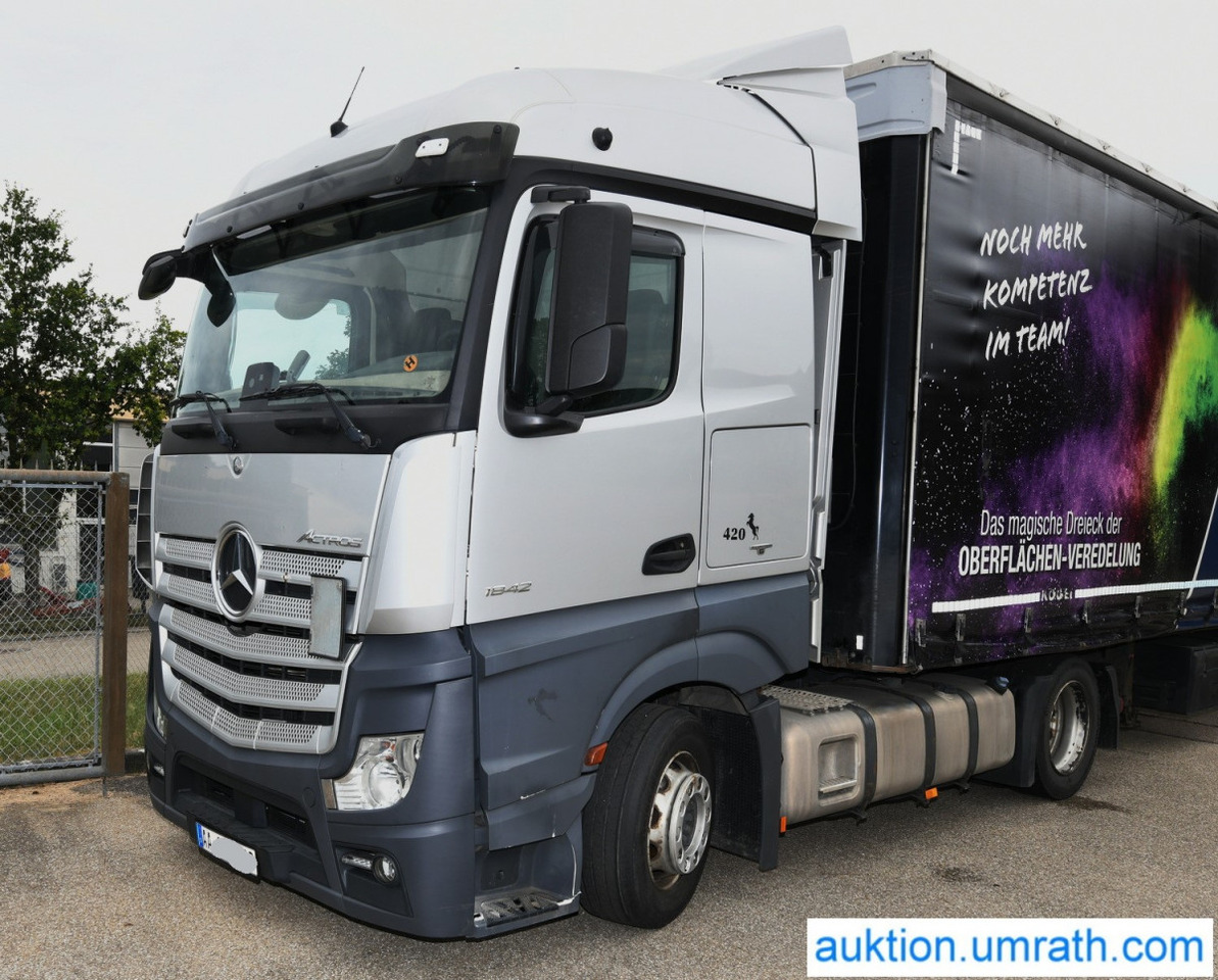 Mercedes Benz Actros DB 1842 LS Sattelzugmaschine EURO 6 StreamSpace LowLiner Klimaautomatik Automatikgetriebe Navi - Τράκτορας: φωτογραφία 1 Mercedes Benz Actros DB 1842 LS Sattelzugmaschine EURO 6 StreamSpace LowLiner Klimaautomatik Automatikgetriebe Navi - Τράκτορας: φωτογραφία 1