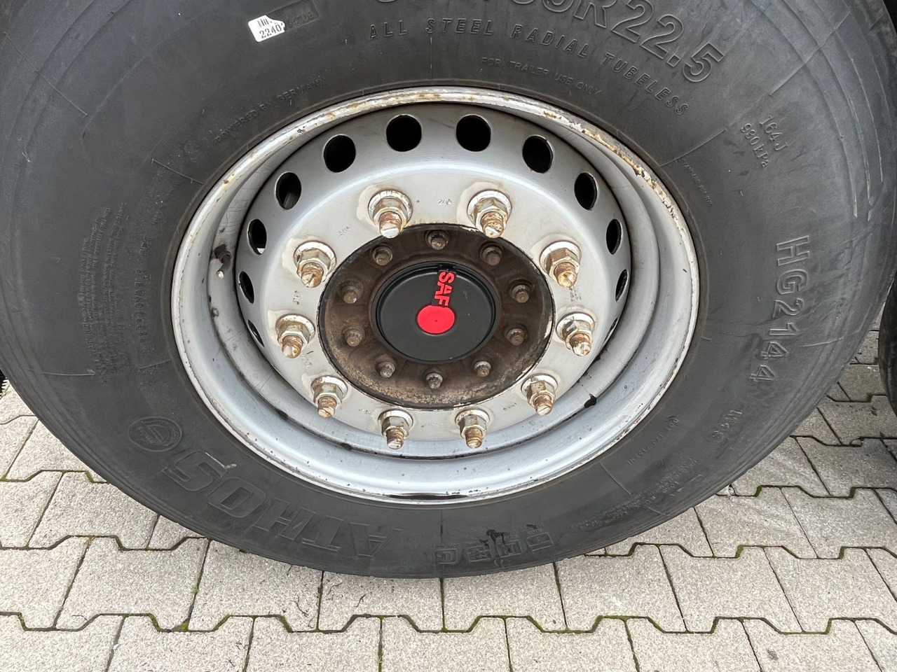 Επικαθήμενο μεταφοράς εμπορευματοκιβωτίων/ Κινητό αμάξωμα Fliegl Tank Container Chassis 20ft ADR: φωτογραφία 11