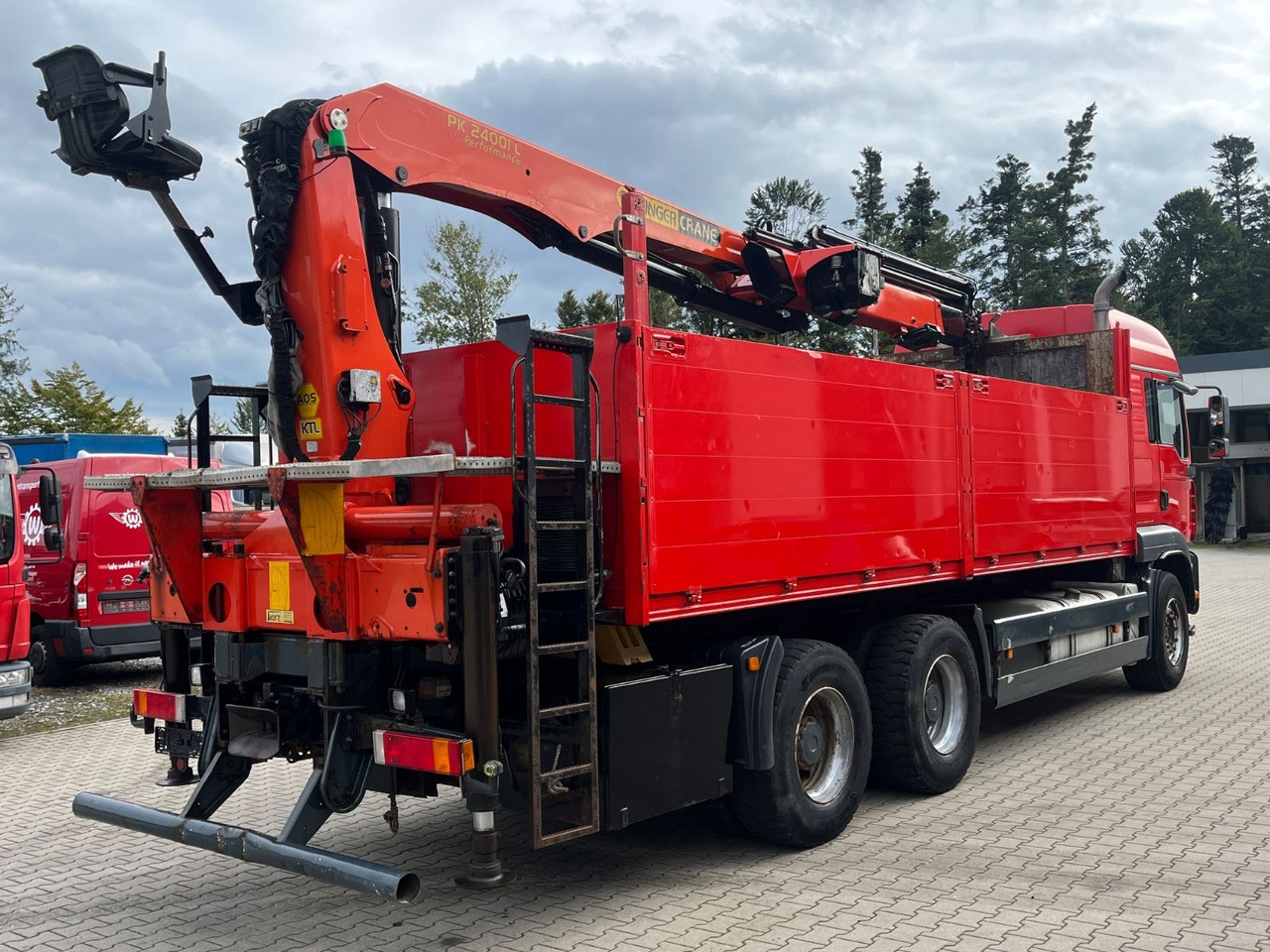 MAN TGA 26.480 mit Palfinger PK 24001L mit Winde - Φορτηγό με ανοιχτή καρότσα, Φορτηγό με γερανό: φωτογραφία 5 MAN TGA 26.480 mit Palfinger PK 24001L mit Winde - Φορτηγό με ανοιχτή καρότσα, Φορτηγό με γερανό: φωτογραφία 5