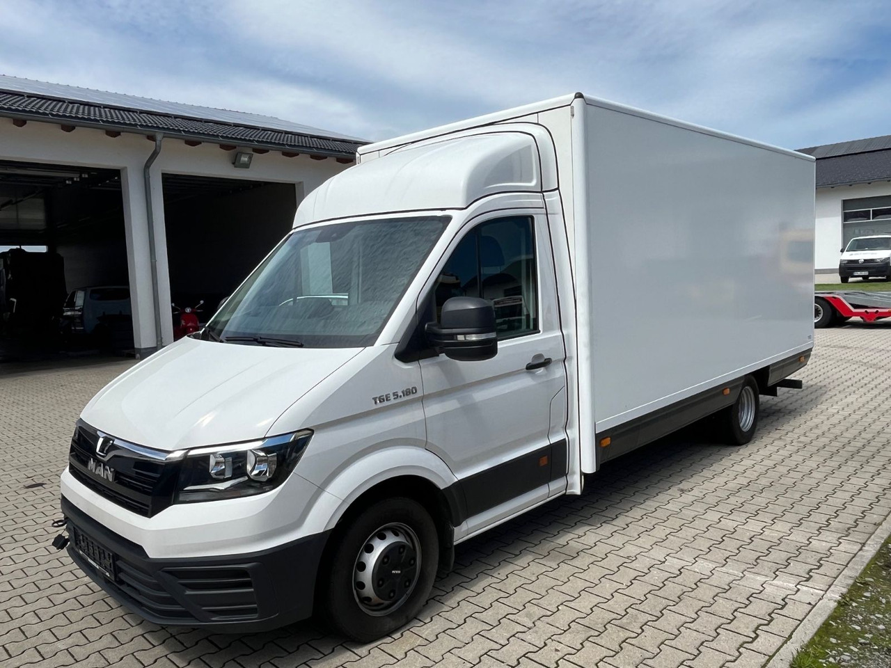MAN TGE 5.180 RKB Koffer Turboladerschaden - Επαγγελματικό αυτοκίνητο κόφα: φωτογραφία 1 MAN TGE 5.180 RKB Koffer Turboladerschaden - Επαγγελματικό αυτοκίνητο κόφα: φωτογραφία 1