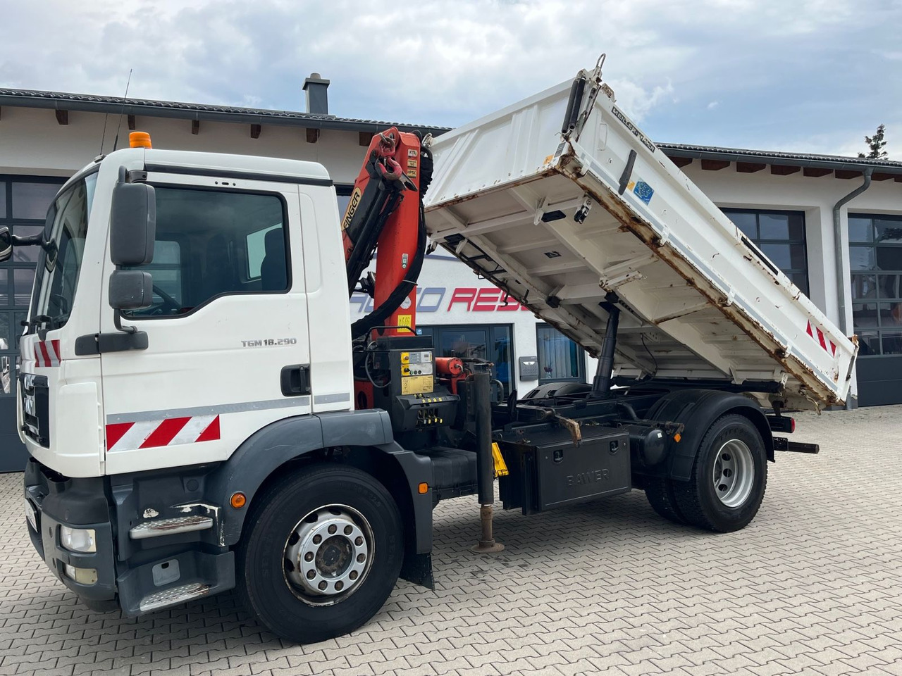 MAN TGM 18.290 Kipper Kran Palfinger PK 11001 - Φορτηγό ανατρεπόμενο, Φορτηγό με γερανό: φωτογραφία 5 MAN TGM 18.290 Kipper Kran Palfinger PK 11001 - Φορτηγό ανατρεπόμενο, Φορτηγό με γερανό: φωτογραφία 5