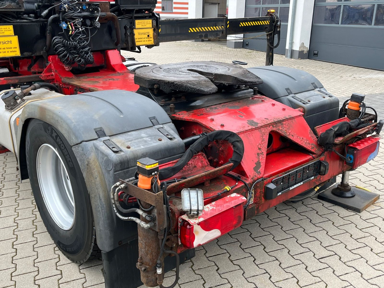 Τράκτορας MAN TGX 18.400 mit Kran HIAB 288E P-5 HIPRO: φωτογραφία 10