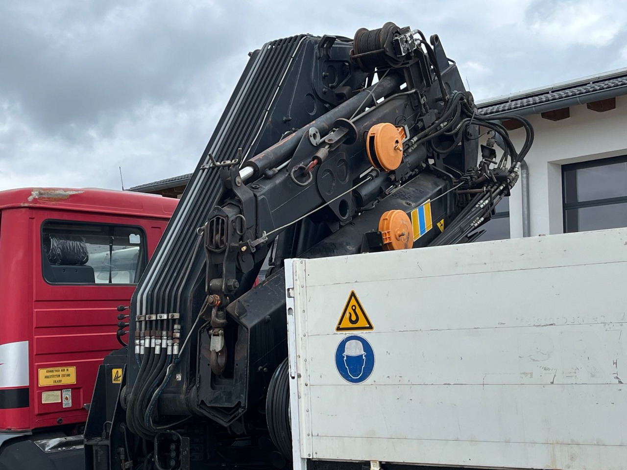 Mercedes-Benz SK 1820 mit HIAB 215-5 mit Jib und Winde - Φορτηγό με ανοιχτή καρότσα, Φορτηγό με γερανό: φωτογραφία 5 Mercedes-Benz SK 1820 mit HIAB 215-5 mit Jib und Winde - Φορτηγό με ανοιχτή καρότσα, Φορτηγό με γερανό: φωτογραφία 5