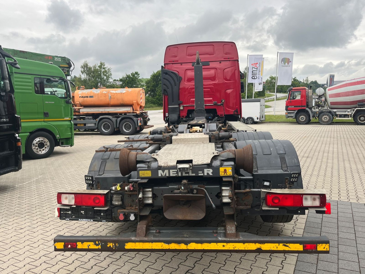 Renault T520 6x2 Meiller RS 21 Abrollkipper Lift Lenk - Φορτηγό φόρτωσης γάντζου: φωτογραφία 5 Renault T520 6x2 Meiller RS 21 Abrollkipper Lift Lenk - Φορτηγό φόρτωσης γάντζου: φωτογραφία 5