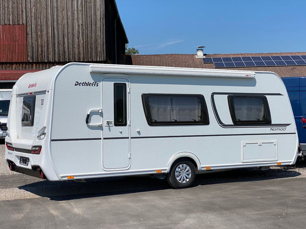 Dethleffs Nomad 520 ELT, Heckbad, SAT, Mover, Markise, ec - Ρυμουλκούμενο τροχόσπιτο: φωτογραφία 4 Dethleffs Nomad 520 ELT, Heckbad, SAT, Mover, Markise, ec - Ρυμουλκούμενο τροχόσπιτο: φωτογραφία 4