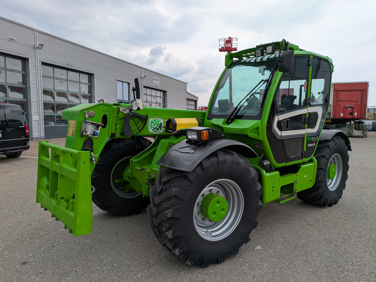 MERLO TF50.8T -120 Teleskoplader ZM3 Aufnahme - Τηλεσκοπικός μπροστινός φορτωτής: φωτογραφία 1 MERLO TF50.8T -120 Teleskoplader ZM3 Aufnahme - Τηλεσκοπικός μπροστινός φορτωτής: φωτογραφία 1