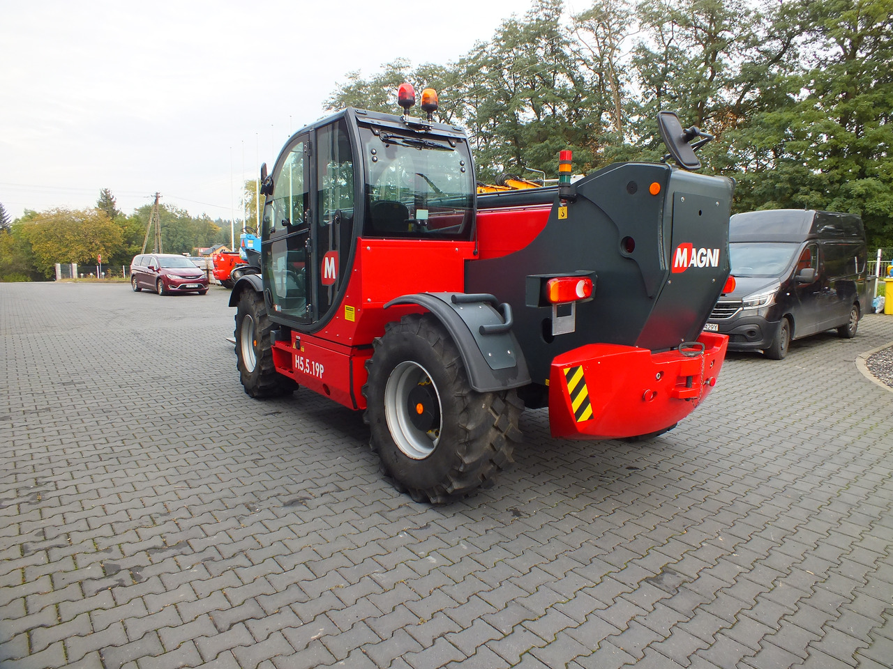 MAGNI TH5,5.19P - Τηλεσκοπικός μπροστινός φορτωτής για Κατασκευή μηχανήματα: φωτογραφία 3 MAGNI TH5,5.19P - Τηλεσκοπικός μπροστινός φορτωτής για Κατασκευή μηχανήματα: φωτογραφία 3