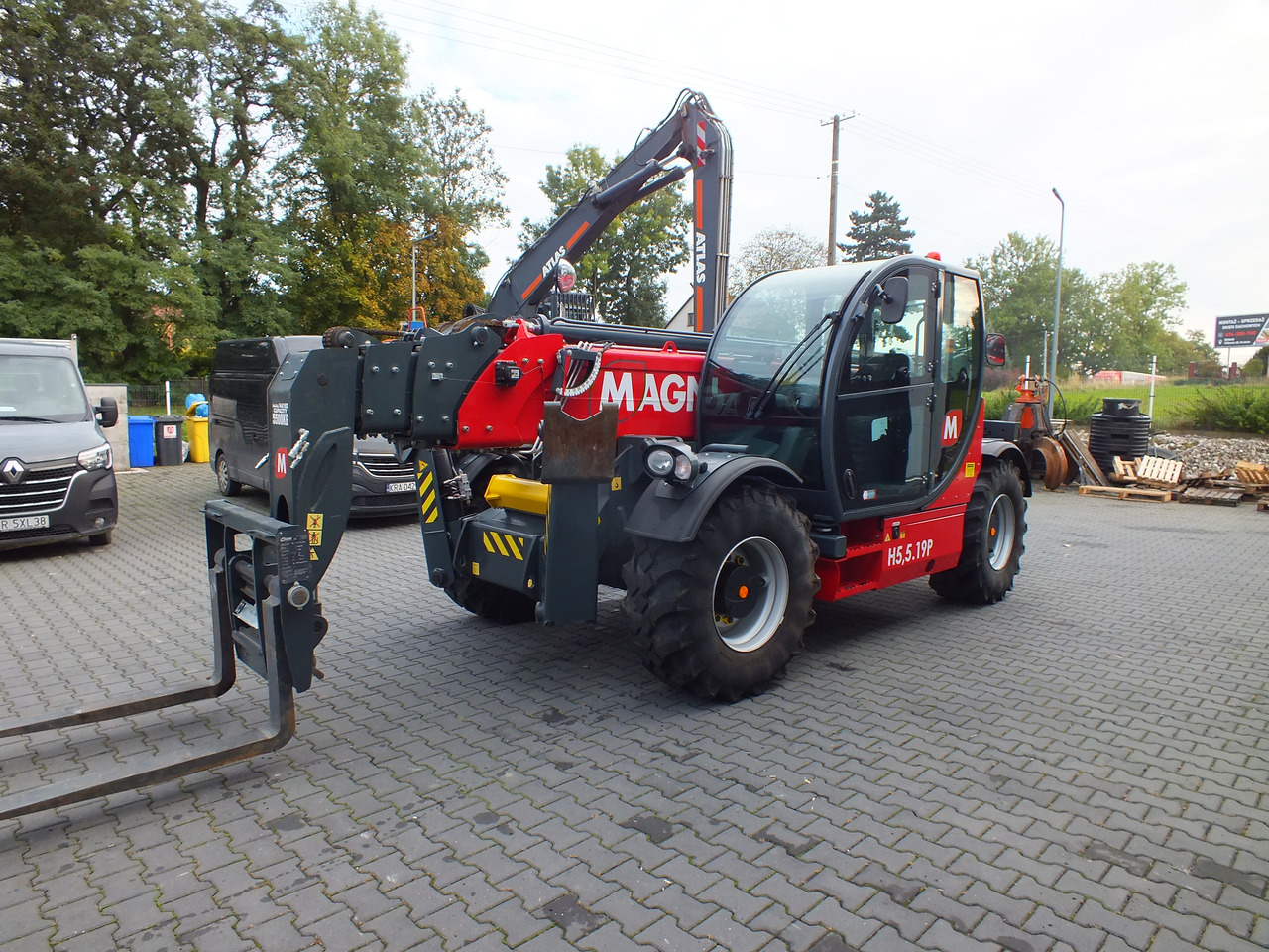 MAGNI TH5,5.19P - Τηλεσκοπικός μπροστινός φορτωτής για Κατασκευή μηχανήματα: φωτογραφία 5 MAGNI TH5,5.19P - Τηλεσκοπικός μπροστινός φορτωτής για Κατασκευή μηχανήματα: φωτογραφία 5