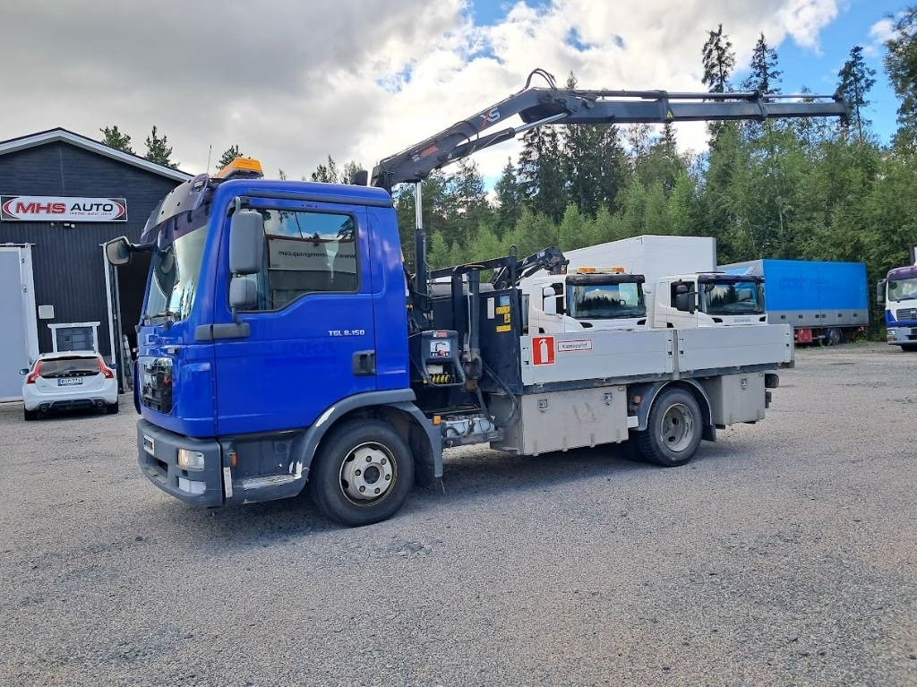 MAN TGL 8.150 Hiab 066-2 10v tarkastettu - Φορτηγό με γερανό: φωτογραφία 1 MAN TGL 8.150 Hiab 066-2 10v tarkastettu - Φορτηγό με γερανό: φωτογραφία 1