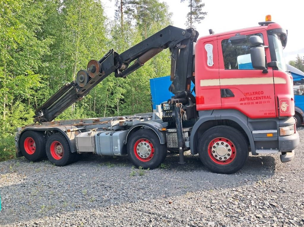 Scania R420 - Φορτηγό με γερανό: φωτογραφία 2 Scania R420 - Φορτηγό με γερανό: φωτογραφία 2