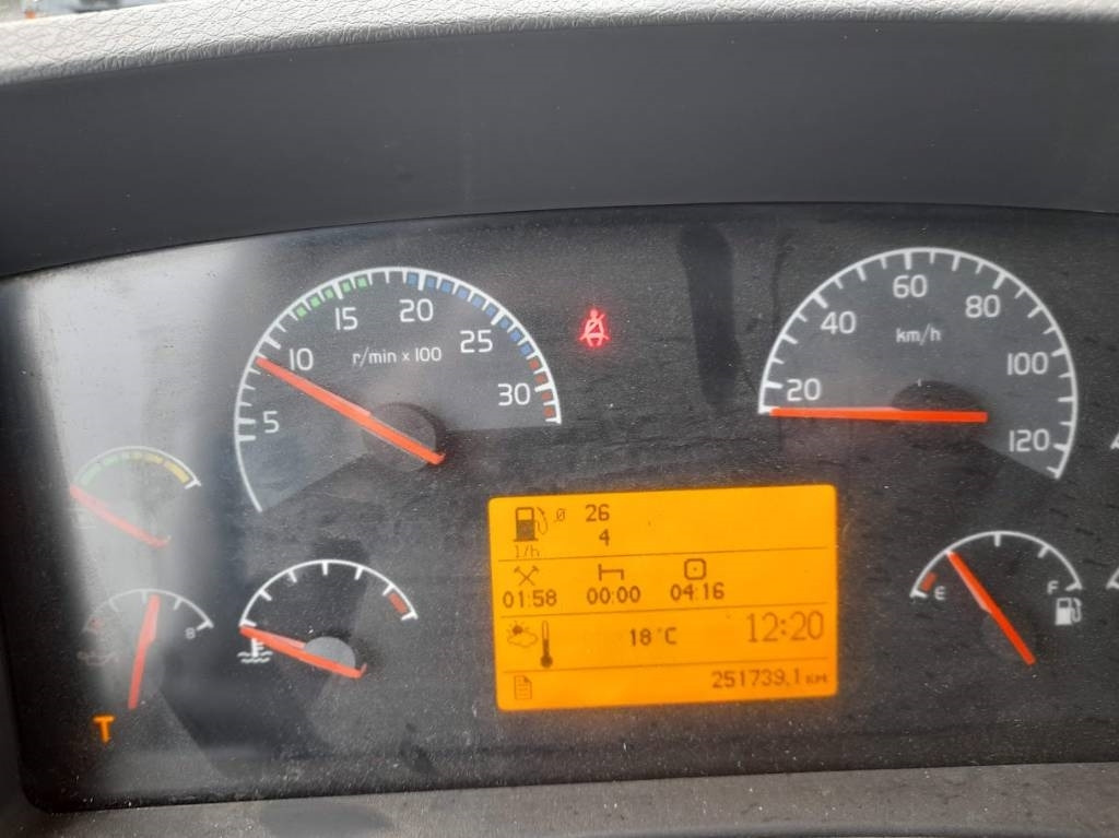 Φορτηγό με γερανό Volvo FL 240: φωτογραφία 12 Φορτηγό με γερανό Volvo FL 240: φωτογραφία 12