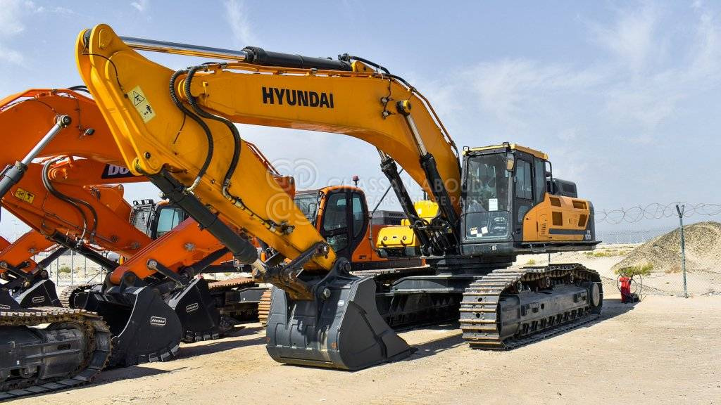 Ερπυστριοφόρος εκσκαφέας HYUNDAI EXCAVATOR HX520 2.20 CU.M.  MY2019: φωτογραφία 1