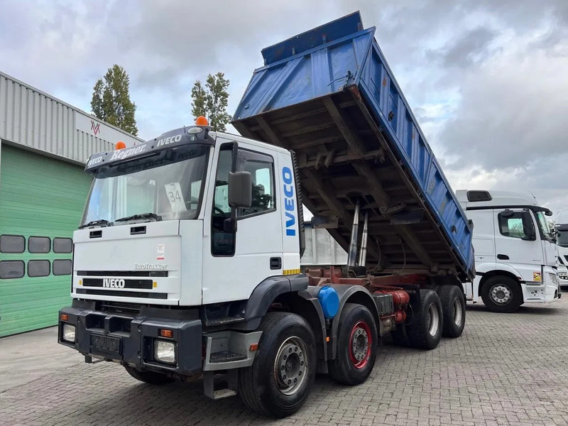 Iveco Eurotrakker 340E37 8x4, Manual injection, STEEL DUMPER, FULL SPRING - Φορτηγό ανατρεπόμενο: φωτογραφία 1 Iveco Eurotrakker 340E37 8x4, Manual injection, STEEL DUMPER, FULL SPRING - Φορτηγό ανατρεπόμενο: φωτογραφία 1