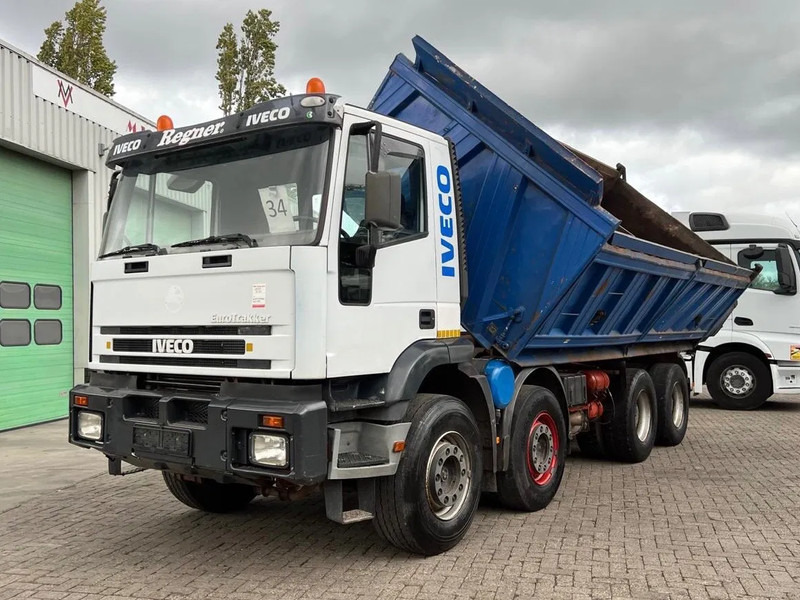 Iveco Eurotrakker 340E37 8x4, Manual injection, STEEL DUMPER, FULL SPRING - Φορτηγό ανατρεπόμενο: φωτογραφία 2 Iveco Eurotrakker 340E37 8x4, Manual injection, STEEL DUMPER, FULL SPRING - Φορτηγό ανατρεπόμενο: φωτογραφία 2