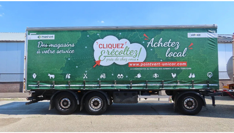 Lecitrailer 27000 kg! Liftaxel, 3 axel BPW, Edscha - Τρέιλερ κουρτίνα: φωτογραφία 2 Lecitrailer 27000 kg! Liftaxel, 3 axel BPW, Edscha - Τρέιλερ κουρτίνα: φωτογραφία 2