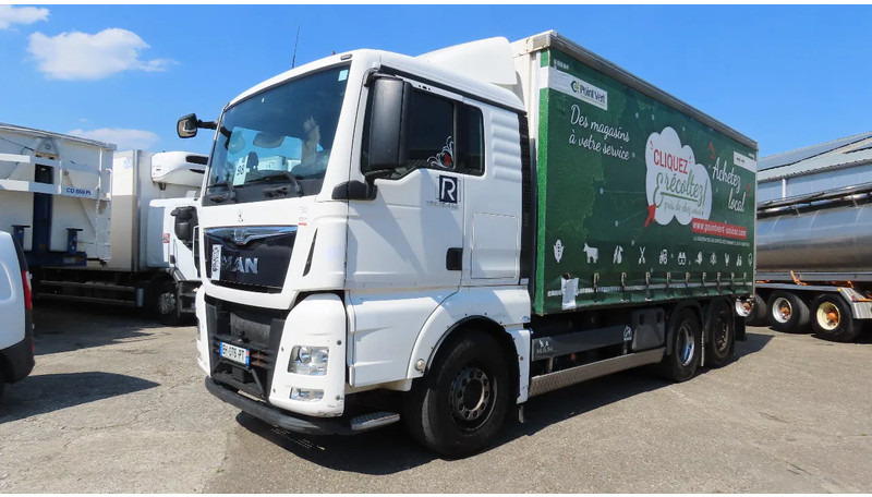 MAN TGX 26.480 446577 KM! RETARDER+ liftaxel + moving axel - Φορτηγό μουσαμάς: φωτογραφία 5 MAN TGX 26.480 446577 KM! RETARDER+ liftaxel + moving axel - Φορτηγό μουσαμάς: φωτογραφία 5