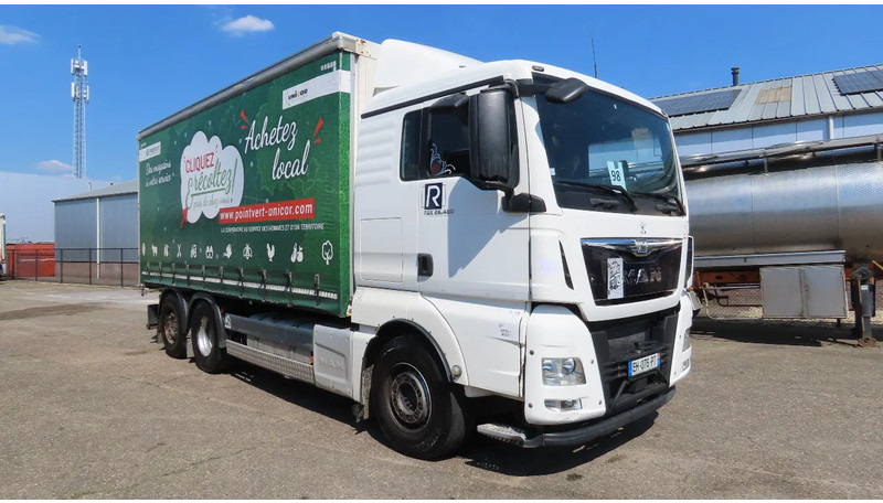 MAN TGX 26.480 446577 KM! RETARDER+ liftaxel + moving axel - Φορτηγό μουσαμάς: φωτογραφία 1 MAN TGX 26.480 446577 KM! RETARDER+ liftaxel + moving axel - Φορτηγό μουσαμάς: φωτογραφία 1