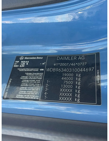 Τράκτορας Mercedes-Benz Actros 1845 RETARDER, 2X FUEL TANK, FRANCE TRUCK: φωτογραφία 18 Τράκτορας Mercedes-Benz Actros 1845 RETARDER, 2X FUEL TANK, FRANCE TRUCK: φωτογραφία 18