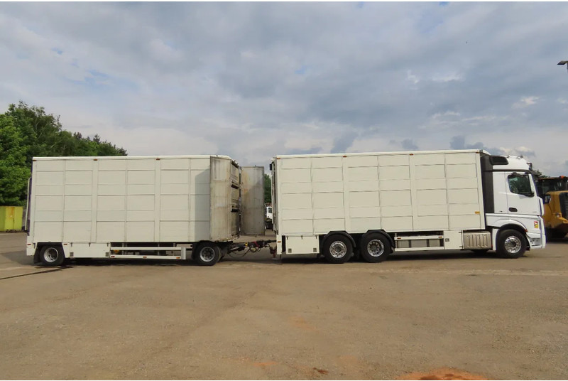 Φορτηγό μεταφορά ζώων Mercedes-Benz Actros 2551 BERDEX 3 decks, All options + Berdex 12/ 2007: φωτογραφία 6
