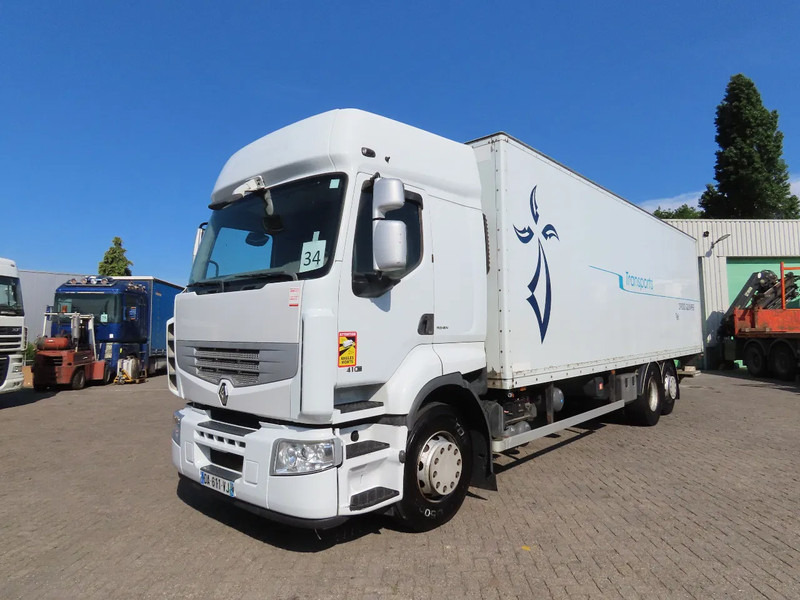 Renault Premium 410 6x2, box 8.70 M! !!FRANCE TRUCK!! - Φορτηγό κόφα: φωτογραφία 1 Renault Premium 410 6x2, box 8.70 M! !!FRANCE TRUCK!! - Φορτηγό κόφα: φωτογραφία 1