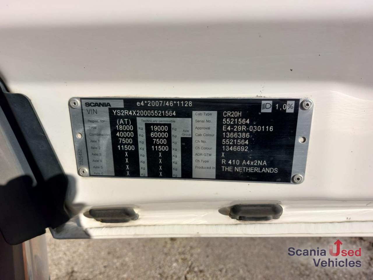 SCANIA R 410 A4x2NA Highline - Τράκτορας: φωτογραφία 5 SCANIA R 410 A4x2NA Highline - Τράκτορας: φωτογραφία 5