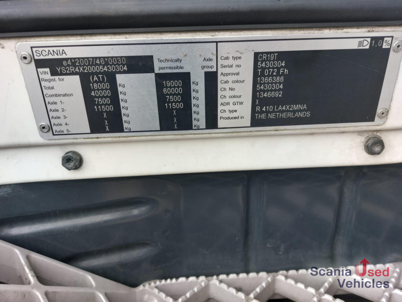 SCANIA R 410 LA4X2MNA Euro 6 Topline Streamline - Τράκτορας: φωτογραφία 5 SCANIA R 410 LA4X2MNA Euro 6 Topline Streamline - Τράκτορας: φωτογραφία 5