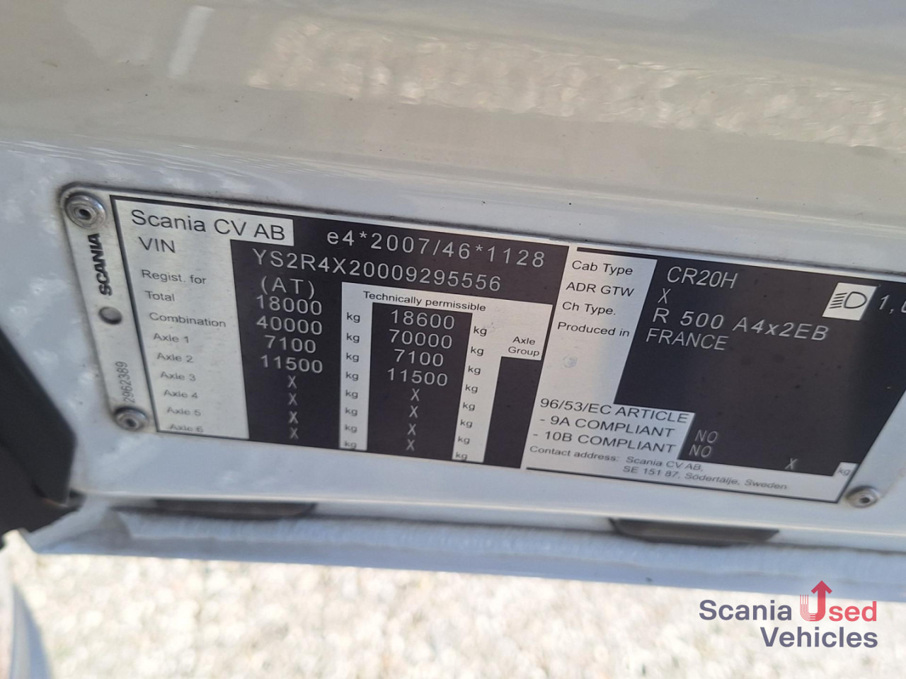 SCANIA R 500 A4x2EB Lowliner Smart 2 !! - Τράκτορας: φωτογραφία 4 SCANIA R 500 A4x2EB Lowliner Smart 2 !! - Τράκτορας: φωτογραφία 4