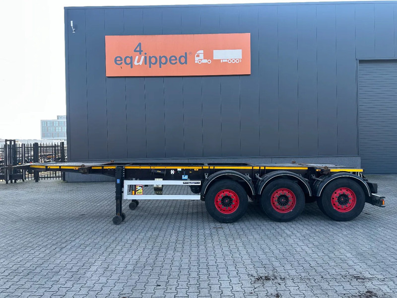 Burg 20FT / 20FT SWAP ADR (EX/II, EX/III, FL, AT) Chassis, 3.690kg, SAF INTRADISC, 2x Liftaxle, NL-chassis - Επικαθήμενο μεταφοράς εμπορευματοκιβωτίων/ Κινητό αμάξωμα: φωτογραφία 2 Burg 20FT / 20FT SWAP ADR (EX/II, EX/III, FL, AT) Chassis, 3.690kg, SAF INTRADISC, 2x Liftaxle, NL-chassis - Επικαθήμενο μεταφοράς εμπορευματοκιβωτίων/ Κινητό αμάξωμα: φωτογραφία 2