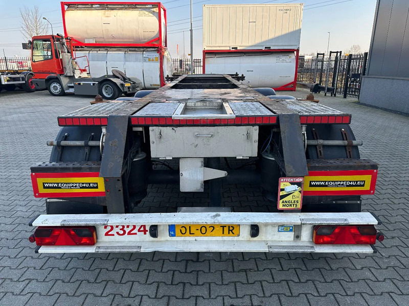 Burg 20FT + 20FT SWAP ADR (EX/II, EX/III, FL, AT) Chassis, empty weight: 3.690kg, SAF INTRADISC, 2x Liftaxle, NL-chassis, APK/ADR: 08 - Επικαθήμενο μεταφοράς εμπορευματοκιβωτίων/ Κινητό αμάξωμα: φωτογραφία 4 Burg 20FT + 20FT SWAP ADR (EX/II, EX/III, FL, AT) Chassis, empty weight: 3.690kg, SAF INTRADISC, 2x Liftaxle, NL-chassis, APK/ADR: 08 - Επικαθήμενο μεταφοράς εμπορευματοκιβωτίων/ Κινητό αμάξωμα: φωτογραφία 4