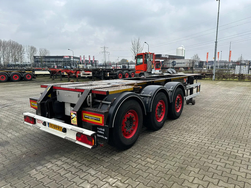 Burg 20FT / 20FT SWAP ADR (EX/II, EX/III, FL, AT), empty weight: 3.690kg, SAF INTRADISC, 2x liftaxle, ALCOA, NL-Chassis - Επικαθήμενο μεταφοράς εμπορευματοκιβωτίων/ Κινητό αμάξωμα: φωτογραφία 3 Burg 20FT / 20FT SWAP ADR (EX/II, EX/III, FL, AT), empty weight: 3.690kg, SAF INTRADISC, 2x liftaxle, ALCOA, NL-Chassis - Επικαθήμενο μεταφοράς εμπορευματοκιβωτίων/ Κινητό αμάξωμα: φωτογραφία 3