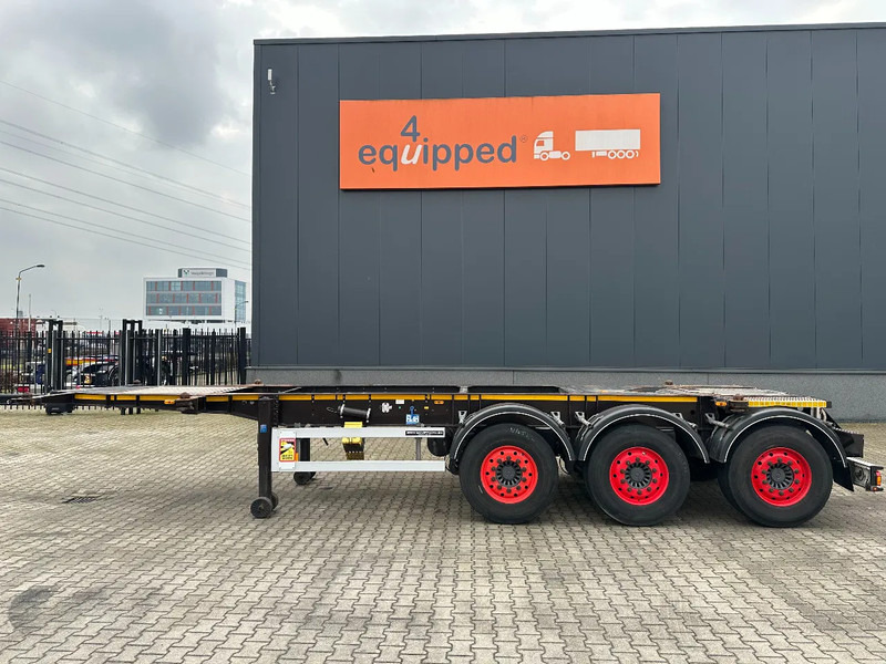 Burg 20FT / 20FT SWAP ADR (EX/II, EX/III, FL, AT), empty weight: 3.690kg, SAF INTRADISC, 2x liftaxle, ALCOA, NL-Chassis - Επικαθήμενο μεταφοράς εμπορευματοκιβωτίων/ Κινητό αμάξωμα: φωτογραφία 2 Burg 20FT / 20FT SWAP ADR (EX/II, EX/III, FL, AT), empty weight: 3.690kg, SAF INTRADISC, 2x liftaxle, ALCOA, NL-Chassis - Επικαθήμενο μεταφοράς εμπορευματοκιβωτίων/ Κινητό αμάξωμα: φωτογραφία 2