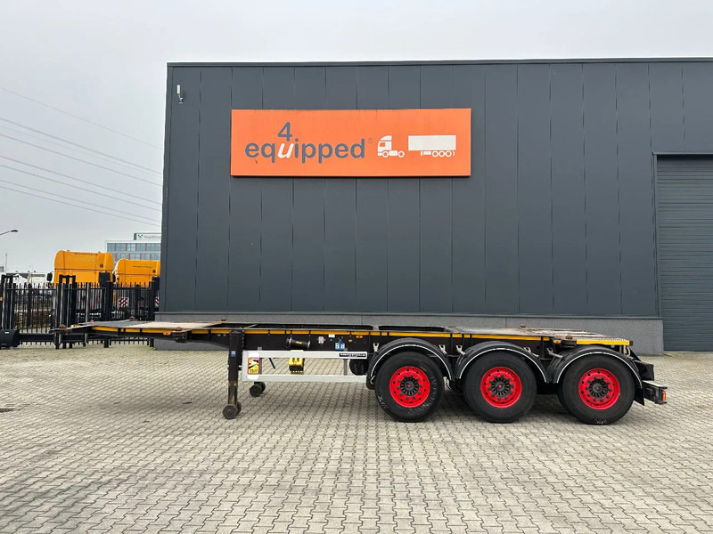 Burg 20FT ADR (EX/II, EX/III, FL, AT) Chassis, Leergewicht : 3.690kg, SAF INTRADISC, 2x Liftachse, NL-Chassis, APK/ADR: 04-2025 - Επικαθήμενο μεταφοράς εμπορευματοκιβωτίων/ Κινητό αμάξωμα: φωτογραφία 2 Burg 20FT ADR (EX/II, EX/III, FL, AT) Chassis, Leergewicht : 3.690kg, SAF INTRADISC, 2x Liftachse, NL-Chassis, APK/ADR: 04-2025 - Επικαθήμενο μεταφοράς εμπορευματοκιβωτίων/ Κινητό αμάξωμα: φωτογραφία 2