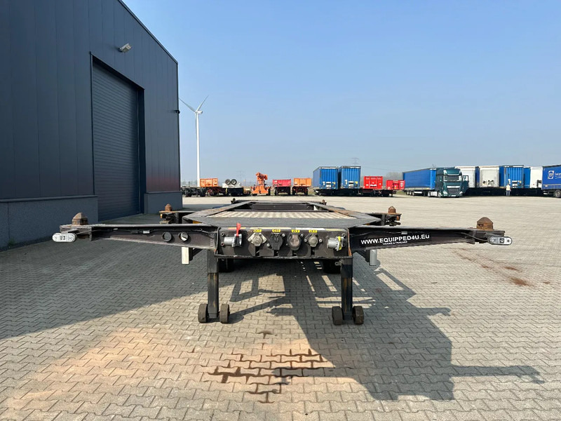 Burg 20FT ADR (EX/II, EX/III, FL, AT) Chassis, Leergewicht : 3.690kg, SAF INTRADISC, 2x Liftachse, NL-Chassis, APK/ADR: 07-2025 - Επικαθήμενο μεταφοράς εμπορευματοκιβωτίων/ Κινητό αμάξωμα: φωτογραφία 5 Burg 20FT ADR (EX/II, EX/III, FL, AT) Chassis, Leergewicht : 3.690kg, SAF INTRADISC, 2x Liftachse, NL-Chassis, APK/ADR: 07-2025 - Επικαθήμενο μεταφοράς εμπορευματοκιβωτίων/ Κινητό αμάξωμα: φωτογραφία 5