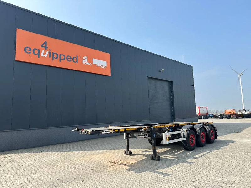Burg 20FT ADR (EX/II, EX/III, FL, AT) Chassis, Leergewicht : 3.690kg, SAF INTRADISC, 2x Liftachse, NL-Chassis - Επικαθήμενο μεταφοράς εμπορευματοκιβωτίων/ Κινητό αμάξωμα: φωτογραφία 1 Burg 20FT ADR (EX/II, EX/III, FL, AT) Chassis, Leergewicht : 3.690kg, SAF INTRADISC, 2x Liftachse, NL-Chassis - Επικαθήμενο μεταφοράς εμπορευματοκιβωτίων/ Κινητό αμάξωμα: φωτογραφία 1