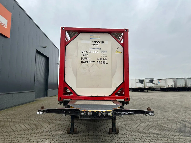 Burg 20FT ADR (EX/II, EX/III, FL, AT) Chassis + Tankcontainer 26.000L /3 baffels - Επικαθήμενο βυτίο: φωτογραφία 5 Burg 20FT ADR (EX/II, EX/III, FL, AT) Chassis + Tankcontainer 26.000L /3 baffels - Επικαθήμενο βυτίο: φωτογραφία 5