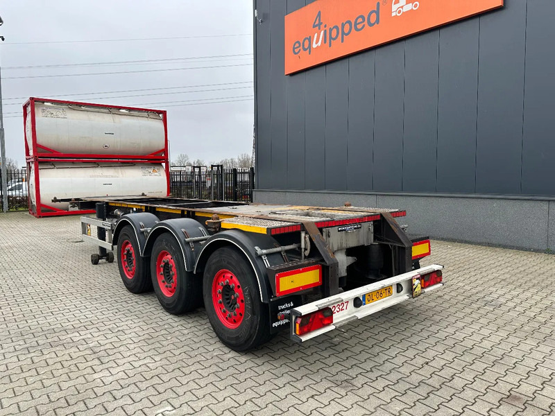 Burg 20FT ADR (EX/II, EX/III, FL, AT) Chassis, leeggewicht: 3.690kg, SAF INTRADISC, 2x Liftaxle, NL-chassis, APK: 08-2025 - Επικαθήμενο μεταφοράς εμπορευματοκιβωτίων/ Κινητό αμάξωμα: φωτογραφία 3 Burg 20FT ADR (EX/II, EX/III, FL, AT) Chassis, leeggewicht: 3.690kg, SAF INTRADISC, 2x Liftaxle, NL-chassis, APK: 08-2025 - Επικαθήμενο μεταφοράς εμπορευματοκιβωτίων/ Κινητό αμάξωμα: φωτογραφία 3