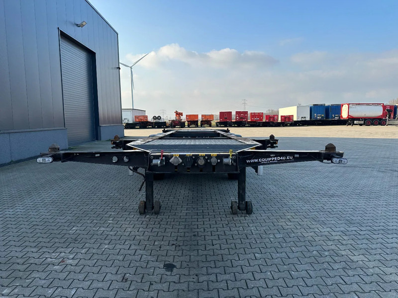 Burg 20FT ADR (EX/II, EX/III, FL, AT), Leeggewicht: 3.690kg, SAF INTRADISC, 2x liftaxle, ALCOA, NL-Chassis - Επικαθήμενο μεταφοράς εμπορευματοκιβωτίων/ Κινητό αμάξωμα: φωτογραφία 5 Burg 20FT ADR (EX/II, EX/III, FL, AT), Leeggewicht: 3.690kg, SAF INTRADISC, 2x liftaxle, ALCOA, NL-Chassis - Επικαθήμενο μεταφοράς εμπορευματοκιβωτίων/ Κινητό αμάξωμα: φωτογραφία 5