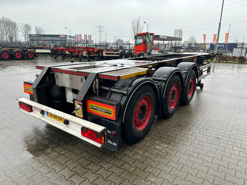 Burg 20FT ADR (EX/II, EX/III, FL, AT), Leergewicht: 3.690kg, SAF INTRADISC, 2x Liftachse, ALCOA, NL-Chassis, APK/ADR: 02-2026 - Επικαθήμενο μεταφοράς εμπορευματοκιβωτίων/ Κινητό αμάξωμα: φωτογραφία 3 Burg 20FT ADR (EX/II, EX/III, FL, AT), Leergewicht: 3.690kg, SAF INTRADISC, 2x Liftachse, ALCOA, NL-Chassis, APK/ADR: 02-2026 - Επικαθήμενο μεταφοράς εμπορευματοκιβωτίων/ Κινητό αμάξωμα: φωτογραφία 3