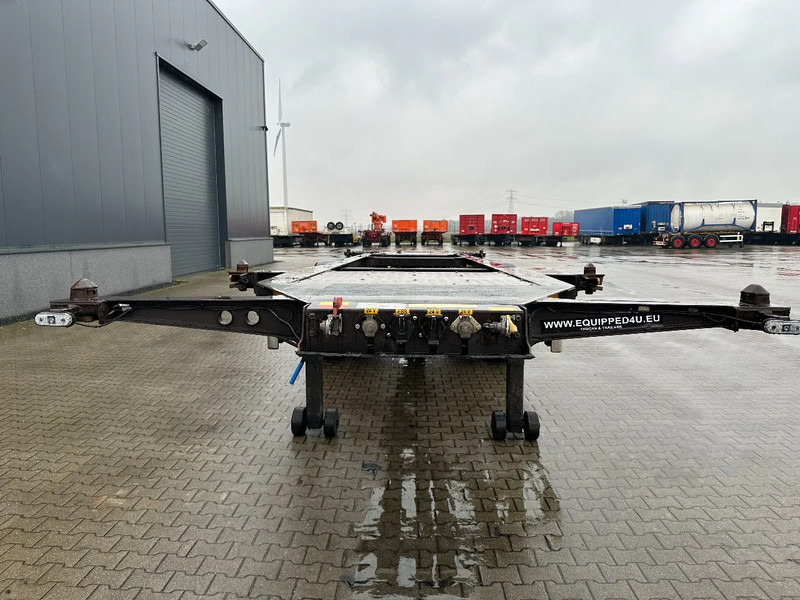 Burg 20FT ADR (EX/II, EX/III, FL, AT), Leergewicht: 3.690kg, SAF INTRADISC, 2x Liftachse, ALCOA, NL-Chassis, APK/ADR: 02-2026 - Επικαθήμενο μεταφοράς εμπορευματοκιβωτίων/ Κινητό αμάξωμα: φωτογραφία 5 Burg 20FT ADR (EX/II, EX/III, FL, AT), Leergewicht: 3.690kg, SAF INTRADISC, 2x Liftachse, ALCOA, NL-Chassis, APK/ADR: 02-2026 - Επικαθήμενο μεταφοράς εμπορευματοκιβωτίων/ Κινητό αμάξωμα: φωτογραφία 5